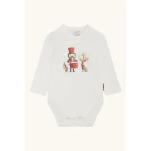 Hust&Claire - Natale - Body a manica lunga con stampa natalizia