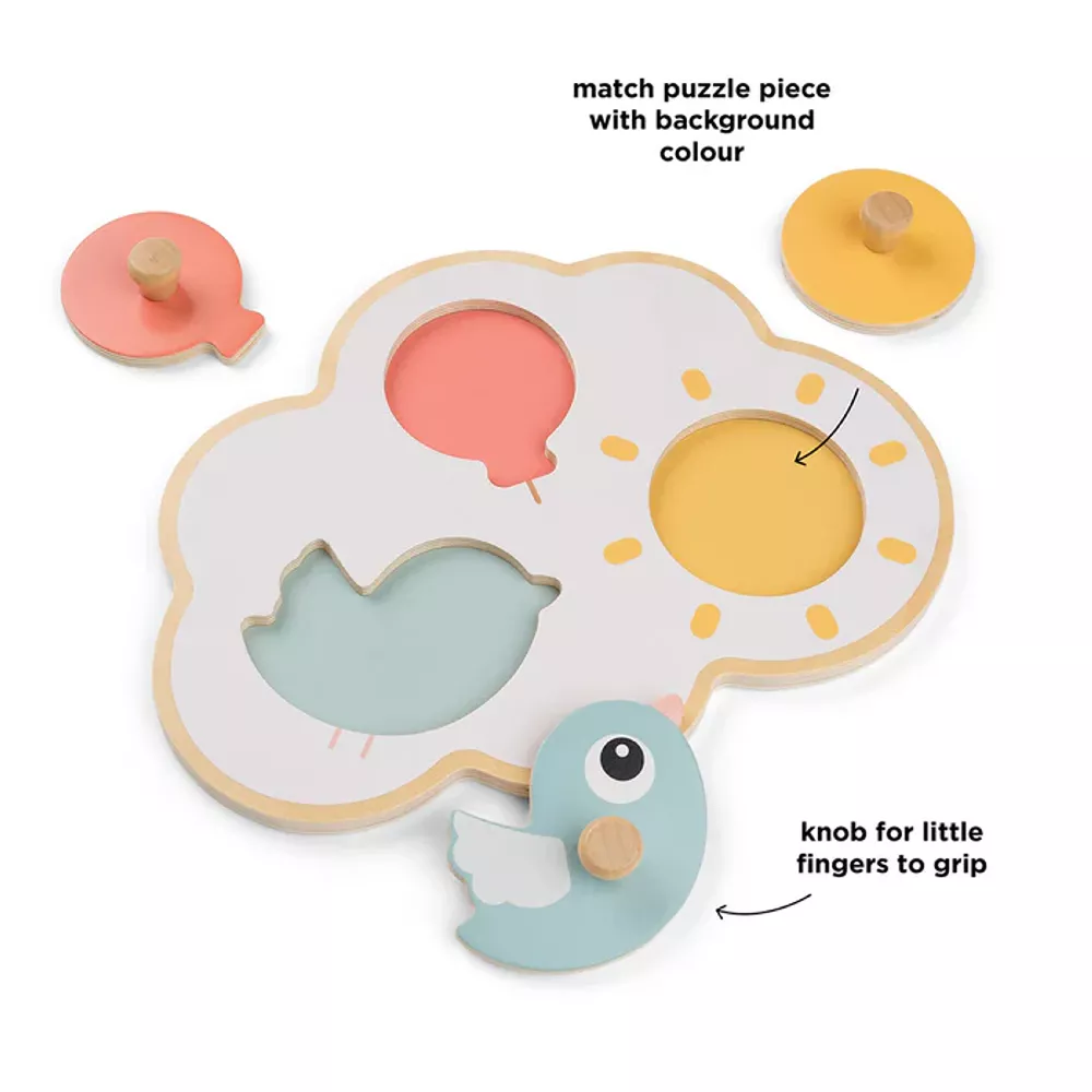 Puzzle a Incastro Happy Clouds Done by Deer - immagine 3