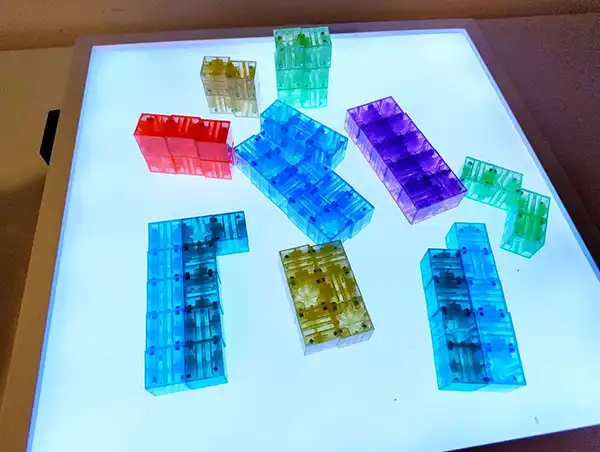 CUBETTI MAGNETICI TRASLUCENTI - immagine 3