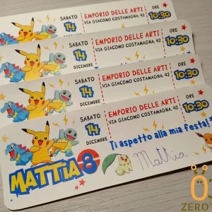 INVITI CARTACEI PER FESTE