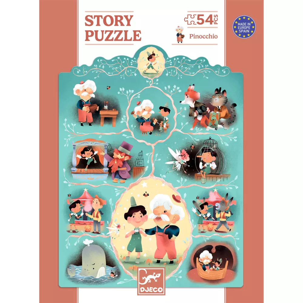 Story Puzzle Pinocchio Djeco - immagine 3