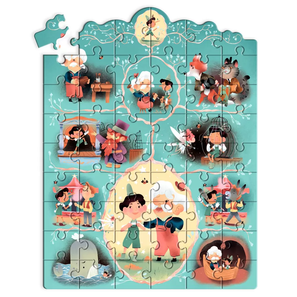 Story Puzzle Pinocchio Djeco - immagine 4