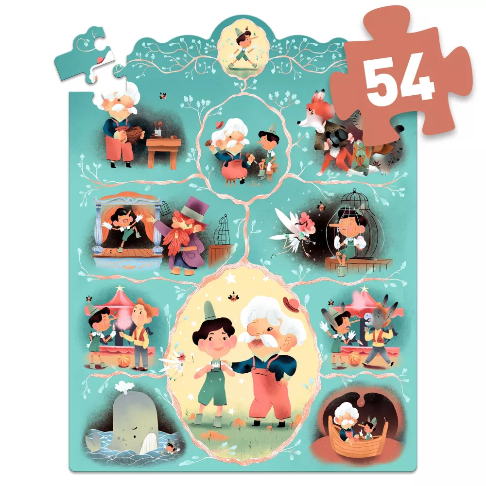 Story Puzzle Pinocchio Djeco - immagine 5
