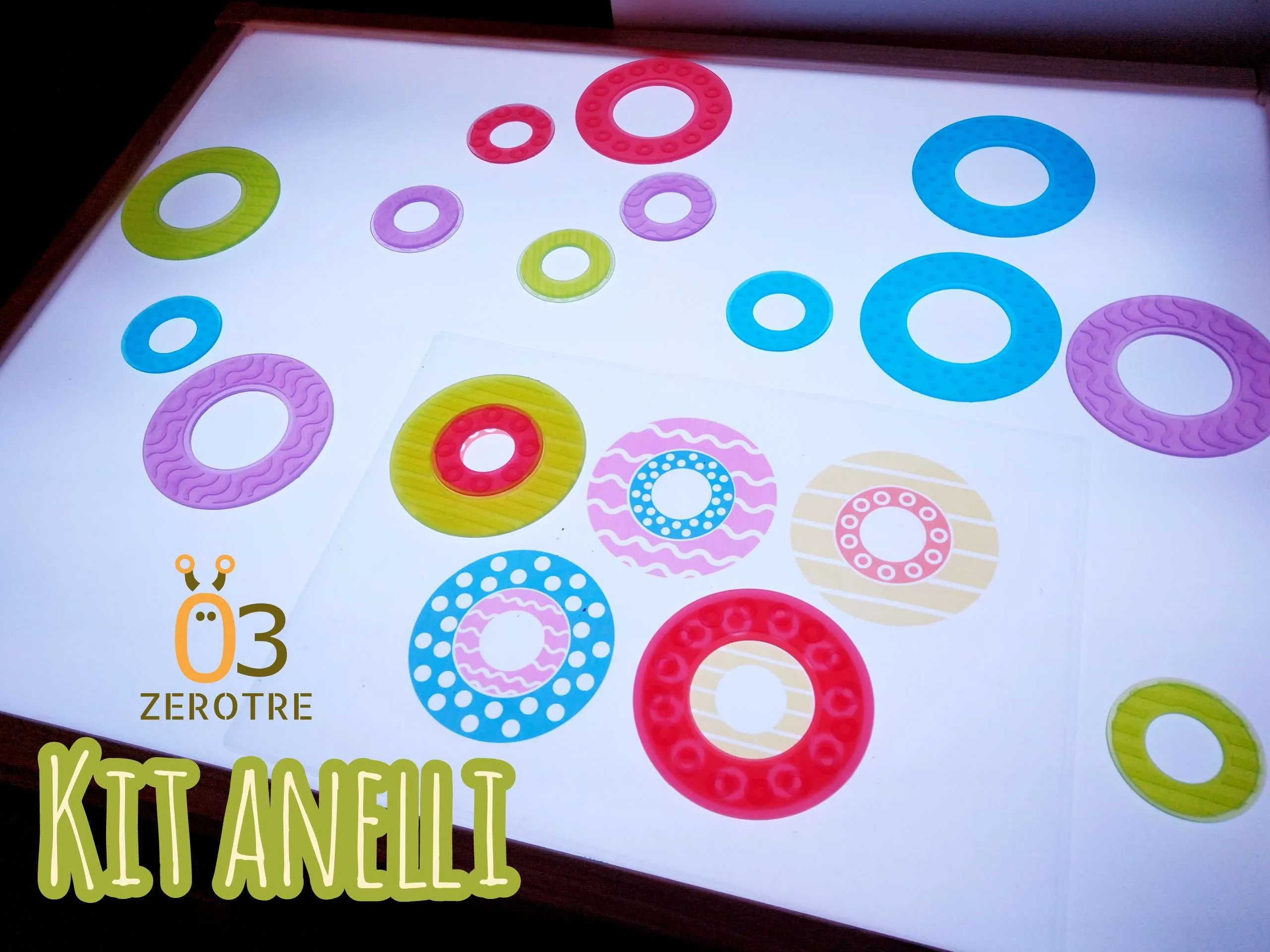 KIT ANELLI TRASLUCENTI - immagine 3