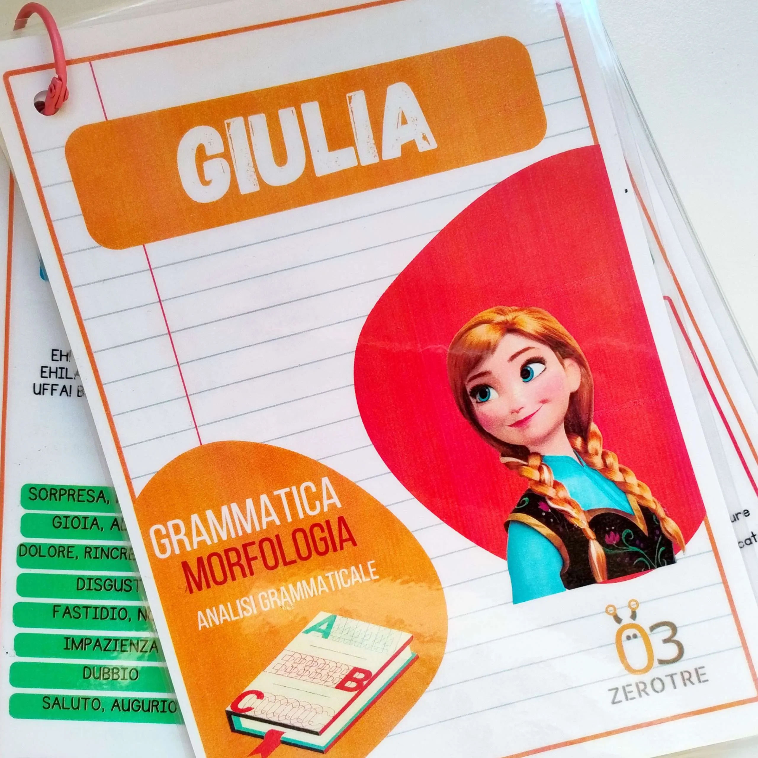 PRONTUARIO DI GRAMMATICA – MORFOLOGIA - immagine 2
