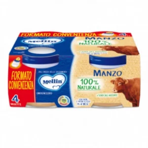 Mellin Omogeneizzato Manzo 4×80 G