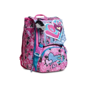 Zaino scuola Sdoppiabile Big Sj Gang Cuteled Girl, Candy Fuxia