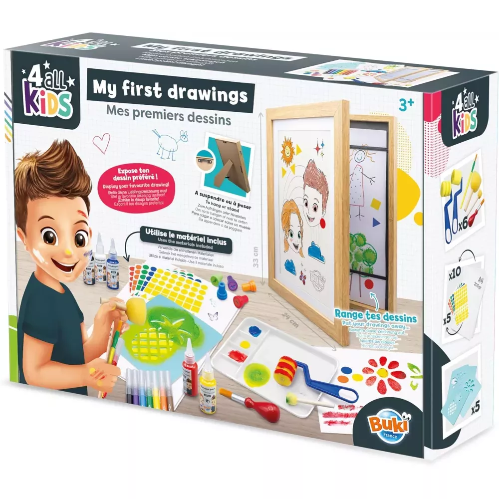 Set Creativo I Miei Primi Disegni Buki - immagine 2