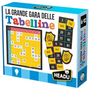 Gioco Educativo Headu Grande Gara Delle Tabelline