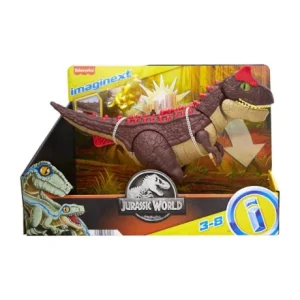 Carnotauro Imaginext Jurassic World: Dinosauro con Aculei Pungenti per Giochi Creativi
