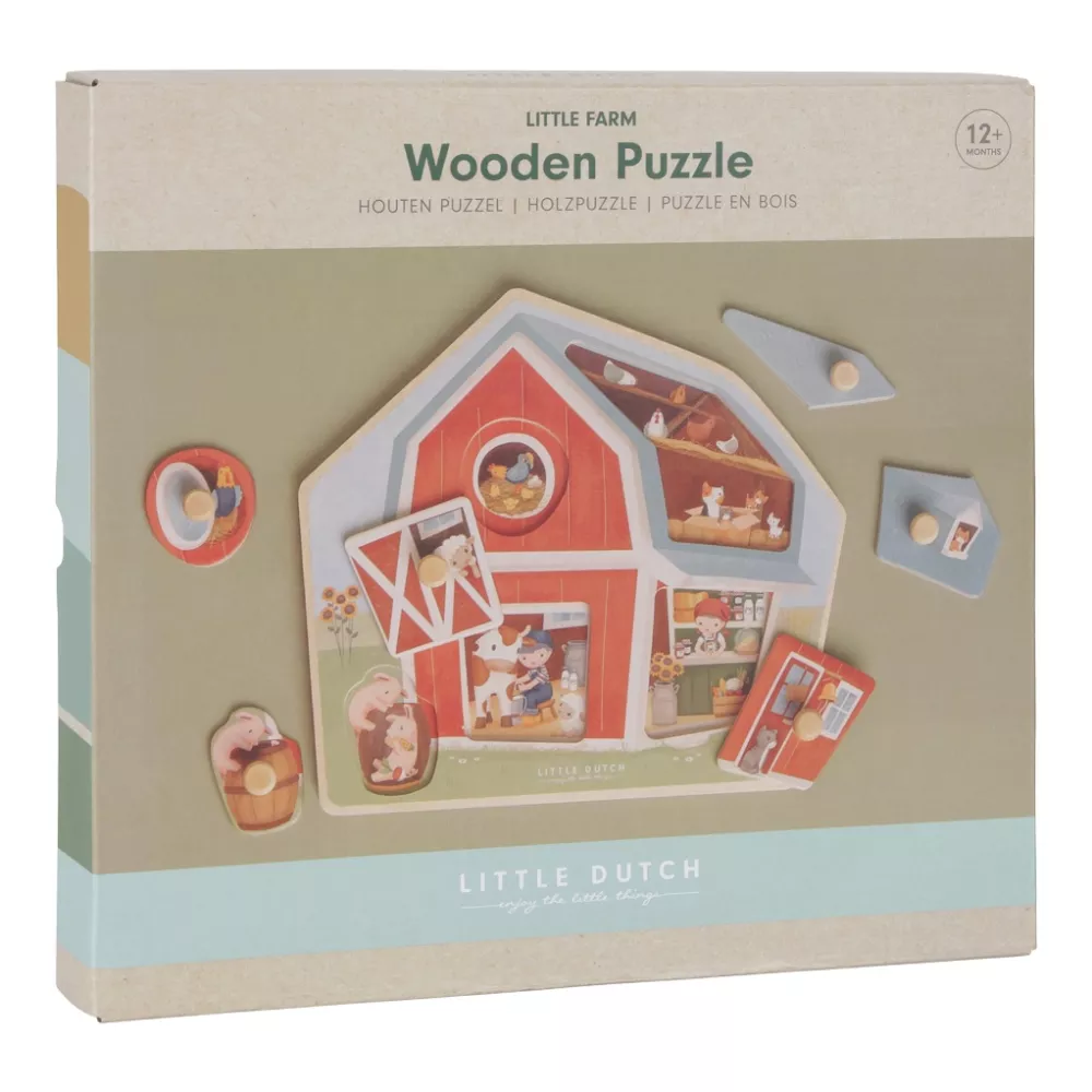 Puzzle a Incastro Little Dutch Little Farm - immagine 5