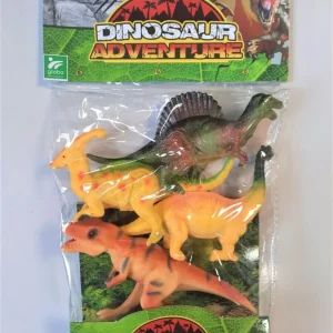 DINOSAURI 4 PEZZI SOGGETTO CASUALE VENDITA UNITARIA