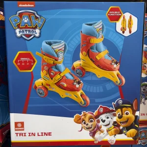 PATTINI PAW PATROL  IN LINEA REGOLABILI DAL 29 AL 32