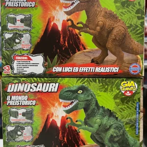 DINOSAURO CON LUCI E SUONI VENDITA UNITARIA COLORE CASUALE