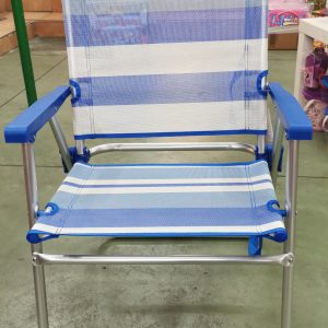 SEDIA FISSA ALLUMINIO 57X50X78