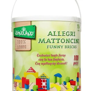 SECCHIELLO COSTRUZIONI LEGNO 100 PZ