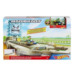 HOT WHEELS - MARIO KART ROVINE DI THWOMP VEICOLO LUIGI