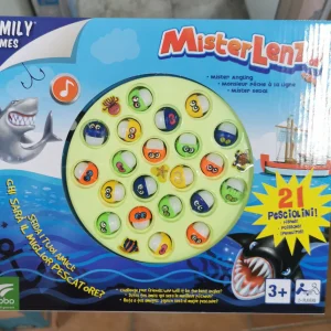 GIOCO PESCA 21 PESCI CON 4 CANNE DA PESCA