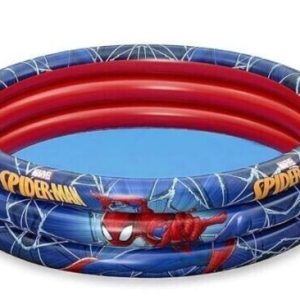 PISCINA 3 ANELLI SPIDERMAN 122*30 CM