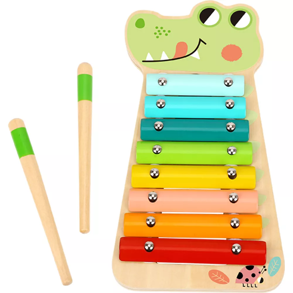 Xilofono Coccodrillo Tooky Toy