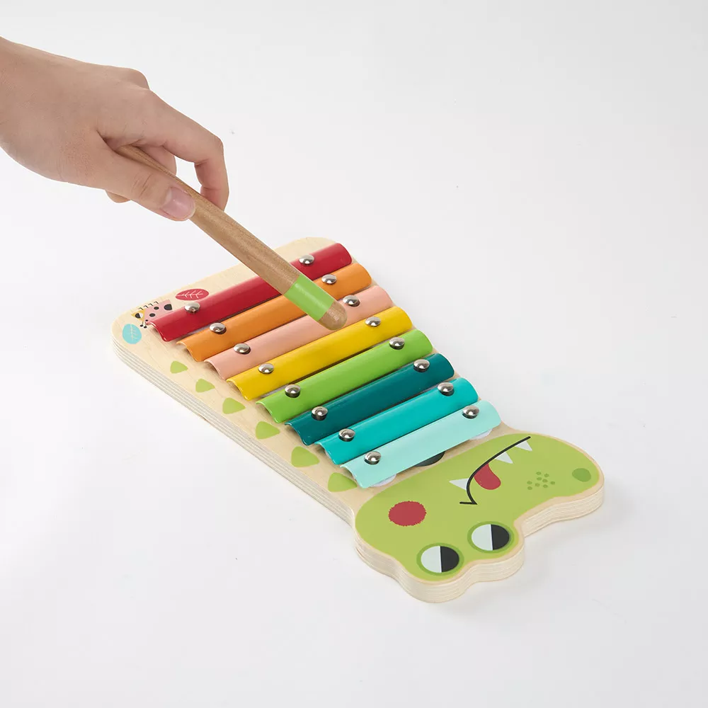 Xilofono Coccodrillo Tooky Toy - immagine 5